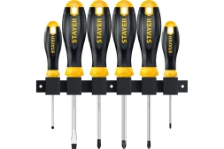 Набор STAYER "MASTER" HERCULES: Отвертки, Cr-V, эргономичная двухкомпонентная рукоятка, 6шт 25055-H6_z04