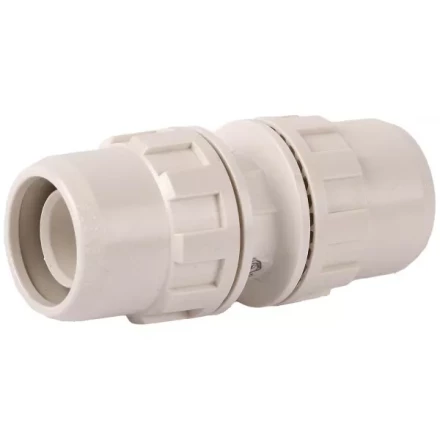 Соединитель ЗУБР &quot;ШиреФит&quot; &quot;штуцер с гайкой - штуцер с гайкой&quot;, 32мм 51490-32 купить в Губкинске