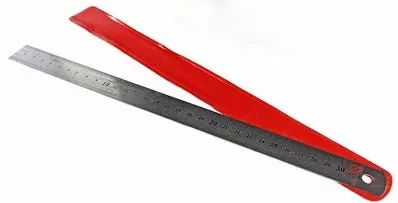 Линейка металлическая двусторонняя 150 мм купить в Губкинске