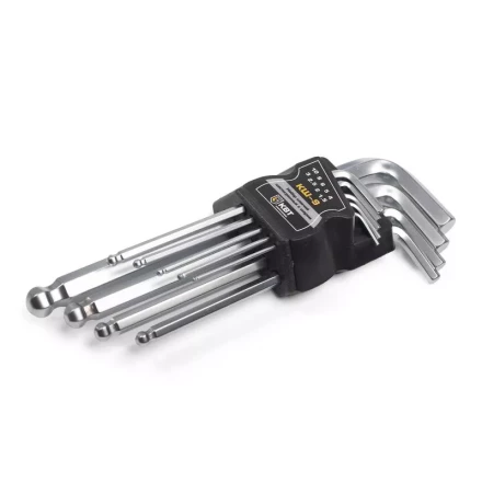 Набор шестигранных ключей с шаром КШ-9 КВТ купить в Губкинске