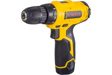 Дрель-шуруповерт Eurolux ДА-12/1Li 72/14/37 купить в Губкинске