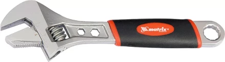 Ключ разводной 250мм переставная губка 2 - х  комп.рукоятка  MATRIX 15518 купить в Губкинске