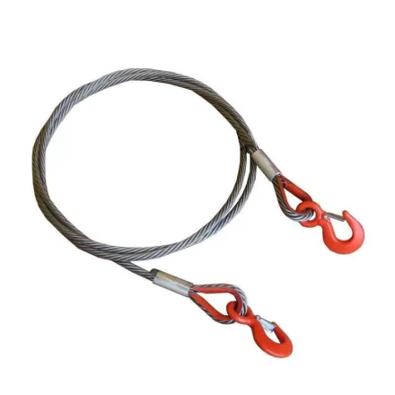 Буксир канатный TOR БТК 37,0 т 6,0 м опрессовка канат 28 мм (петля-петля) 1048757 купить в Губкинске