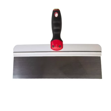 Шпатель фасадный из нержавеющей стали, 350 мм, двухкомпонентная ручка, широкое полотно Matrix 85539 купить в Губкинске
