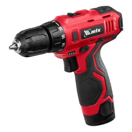 Дрель-шуруповерт аккумуляторная MCDL-12-02P, Li-Ion, 12 В, 2 акк.// MTX 26181 купить в Губкинске