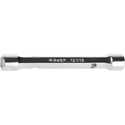 Ключ торцовый ЗУБР &quot;МАСТЕР&quot; двухсторонний, усиленный, шестигранный профиль, 12х13мм 27190-12-13 купить в Губкинске