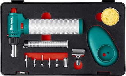 MULTI TORCH набор 8-в-1 многофункциональная автономная газовая горелка с пьезоподжигом, 1300 °С 55506-H8 купить в Губкинске