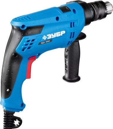 Дрель ударная + кейс ЗДУ-580 ЭРКМ2 серия ПРОФЕССИОНАЛ купить в Губкинске