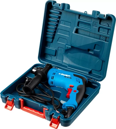 Дрель ударная + кейс ЗДУ-580 ЭРКМ2 серия ПРОФЕССИОНАЛ купить в Губкинске