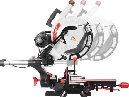 Пила торцовочная с ременной передачей ЗПТ-305-1800 ПЛР серия МАСТЕР купить в Губкинске