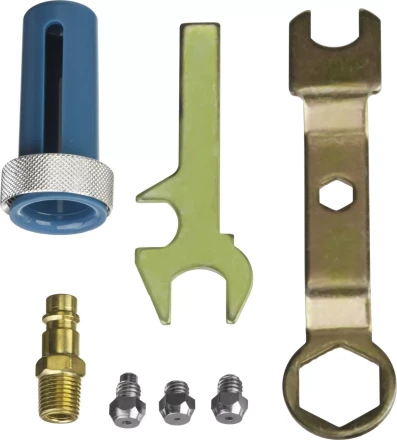 Заклепочник пневматический корпус из алюминия для заклепок из нержавеющей стали 24-32-4-48мм 31285 серия Без серии купить в Губкинске