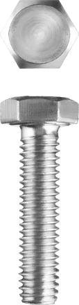 Болт ЗУБР &quot;МАСТЕР&quot; с шестигранной головкой, ГОСТ 7798-70, класс прочности 5.8, оцинкованный, M20x70мм, 5кг 303080-20-070 купить в Губкинске