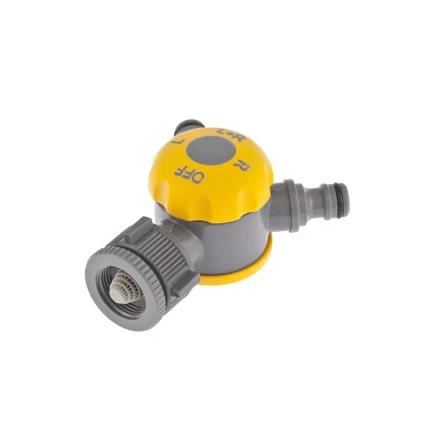 Разветвитель двухканальный с внутренней резьбой 3/4&quot; - 1&quot; с переключателем PALISAD LUXE 66239 купить в Губкинске