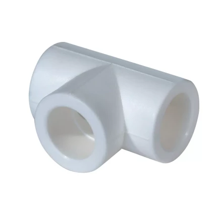 Тройник PP-R 40мм белый (10/130) 45403 купить в Губкинске