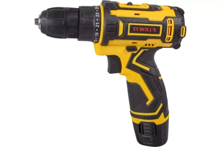 Дрель-шуруповерт Eurolux ДА-12/2-1Li 72/14/68 купить в Губкинске