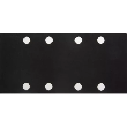 Лист шлиф. универсал. URAGAN &quot;Оптимален для мягких пород дерева&quot; 8 отверстий по линии, для ПШМ, P180, 80х166мм, 10шт 907-21101-180-10 купить в Губкинске