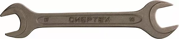Ключ рожковый,19 х 22 мм CrV фосфатированный ГОСТ 2839 СИБРТЕХ 14329 купить в Губкинске