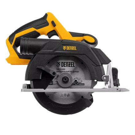 Пила циркулярная аккумуляторная бесщет. CCS-165-0, 18В Li-Ion Denzel 27402 купить в Губкинске