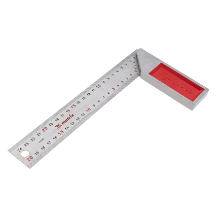 Угольник стальной Matrix, 250 мм, градуировка 32390 купить в Губкинске