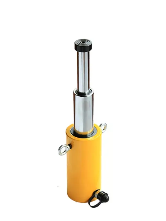 Домкрат гидравлический телескопический TOR HHYG-10435D (ДТ10Г435) 10 т (3 уровня) 1004681 купить в Губкинске