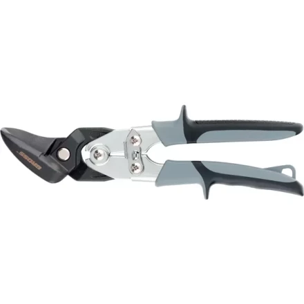 Ножницы по металлу&quot;PIRANHA&quot;усиленные,255 мм,прямой и левый рез,сталь-СrMo,двухкомп.рукоятки GROSS 78349 купить в Губкинске