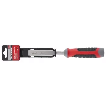 Долото-стамеска 18 мм 60 CrV трехкомпонентная обрезиненная рукоятка MATRIX 24753 купить в Губкинске