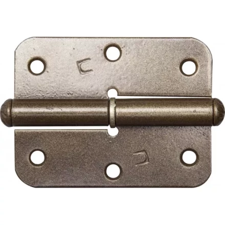 Петля накладная стальная &quot;ПН-85&quot;, цвет бронзовый металлик, правая, 85мм 37645-85R купить в Губкинске