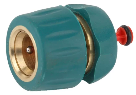 Соединитель RACO &quot;Profi-Plus&quot; (шланг-насадка), латунный с покрытием TPR, с автостопом, 1/2&quot; 4244-55105B купить в Губкинске