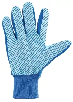 Перчатки рабочие х/б ткань с ПВХ точкой, манжет, XL СИБРТЕХ 67764 купить в Губкинске