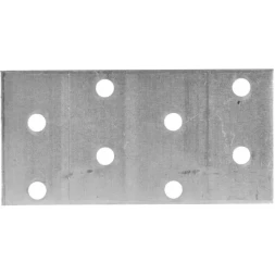 Пластина соединительная ЗУБР "МАСТЕР", 40х80мм, 20шт 310255-040-080