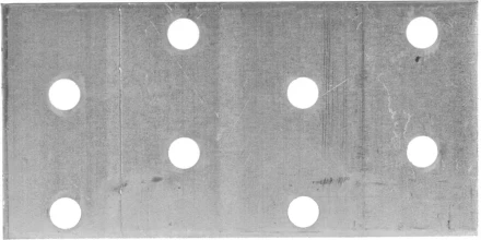 Пластина соединительная ЗУБР &quot;МАСТЕР&quot;, 40х80мм, 20шт 310255-040-080 купить в Губкинске