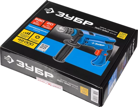 Дрель ударная ЗДУ-680 ЭРМ2 серия ПРОФЕССИОНАЛ купить в Губкинске