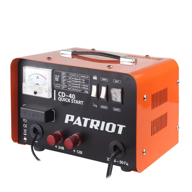 Пуско-зарядное устройство PATRIOT Quick Start CD-40 купить в Губкинске