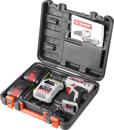 Дрель-шуруповерт 2 АКБ ДА-18-2-Ли КНМ1 серия МАСТЕР купить в Губкинске