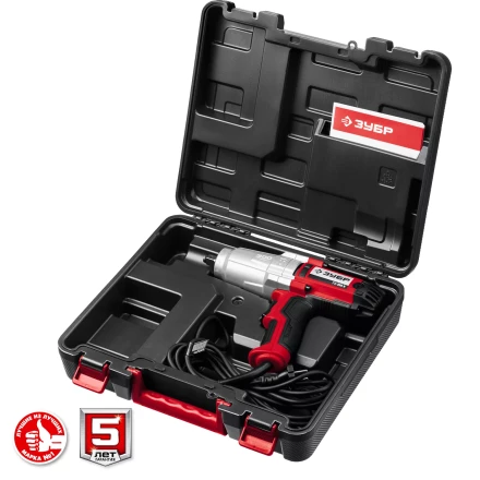 ЗУБР 300 Н·м, 350 Вт, кейс, ударный гайковерт (ГС-300 К) купить в Губкинске