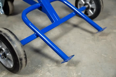 Тележка для металлических бочек TOR КБ-1 (250 литая + 160 поворотное) 1020254 купить в Губкинске