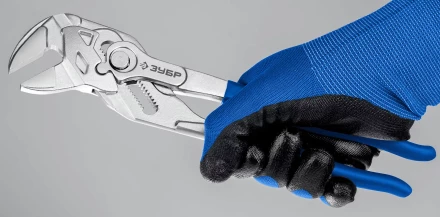 ЗУБР КГК-250 250 мм, клещи переставные-гаечный ключ (22436) купить в Губкинске