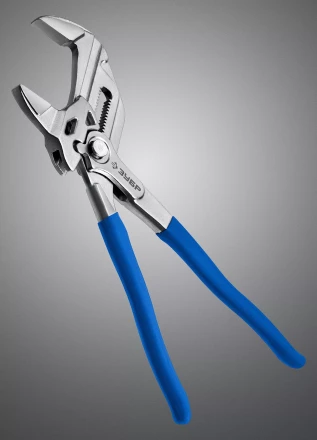 ЗУБР КГК-250 250 мм, клещи переставные-гаечный ключ (22436) купить в Губкинске