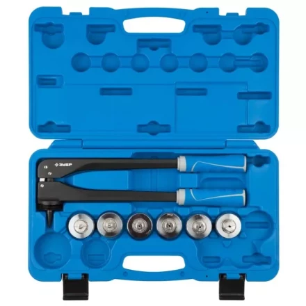 Расширитель-калибратор &quot;ЗУБР&quot; &quot;ЭКСПЕРТ&quot; для муфт под пайку труб из цв металлов d 10, 12, 15, 18, 20, 22 мм, в боксе 23655-H7 купить в Губкинске