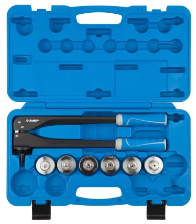 Расширитель-калибратор &quot;ЗУБР&quot; &quot;ЭКСПЕРТ&quot; для муфт под пайку труб из цв металлов d 10, 12, 15, 18, 20, 22 мм, в боксе 23655-H7 купить в Губкинске