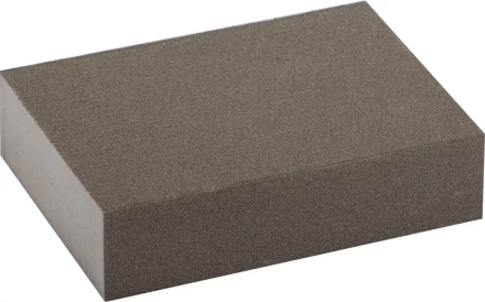 Губка шлифовальная ЗУБР &quot;МАСТЕР&quot; четырехсторонняя, средняя жесткость, Р180, 100х68х26мм 35611-180 купить в Губкинске