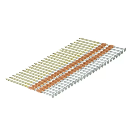 Гвозди для пнев. нейлера (оцинк.), длина - 90 мм, диам. - 3,05 мм, 2000 шт. Denzel 57690 купить в Губкинске