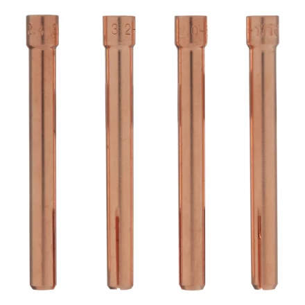 Набор цанг для электрода 1,6мм, 2,0мм, 2,4мм, 3,2 мм Denzel 93657 купить в Губкинске