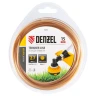Леска для триммера армированная алюминием круглая, 2,7мм х 15м, блистер ALUFLEX Denzel 96831 купить в Губкинске