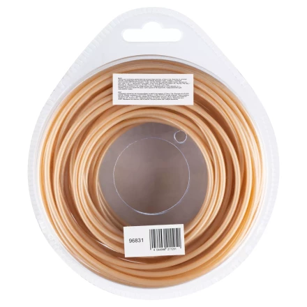 Леска для триммера армированная алюминием круглая, 2,7мм х 15м, блистер ALUFLEX Denzel 96831 купить в Губкинске