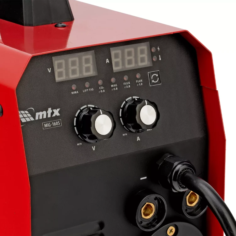 Аппарат инвертор. полуавтомат. cварки MTX MIG-160S 94301, 160A, ПВ 60%, катушка 5 кг купить в Губкинске