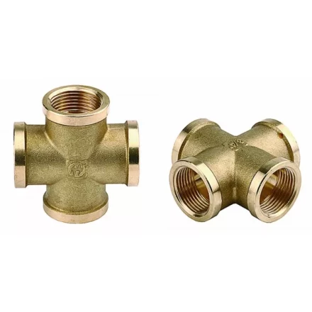 Крестовина GENERAL FITTINGS латунь, г/г/г/г, 3/4&quot; 51049-3/4 купить в Губкинске