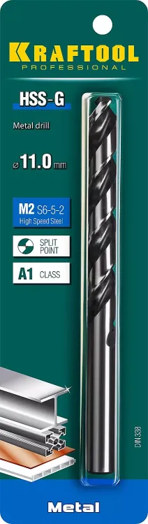 Сверло по металлу HSS-G 29651-11 купить в Губкинске