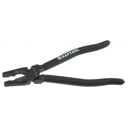 Плоскогубцы KRAFTOOL &quot;KarbMax&quot; комбинированные, с твердосплавными вставками, покрытие оксидированное с полировкой, 220мм 22018-1-22 купить в Губкинске