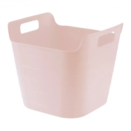 Ведро гибкое сверхпрочное 26 л розовое Сибртех 67511 купить в Губкинске